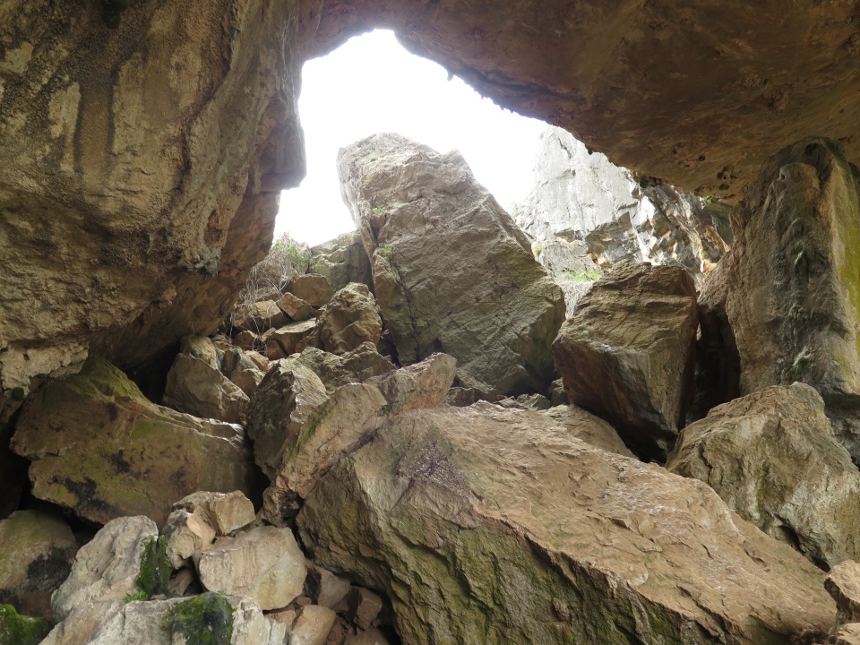 Borenore cave rockfall